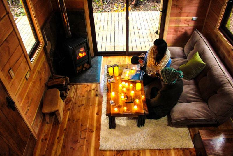 Cabanas Bosque Milenario Coñaripe 外观 照片